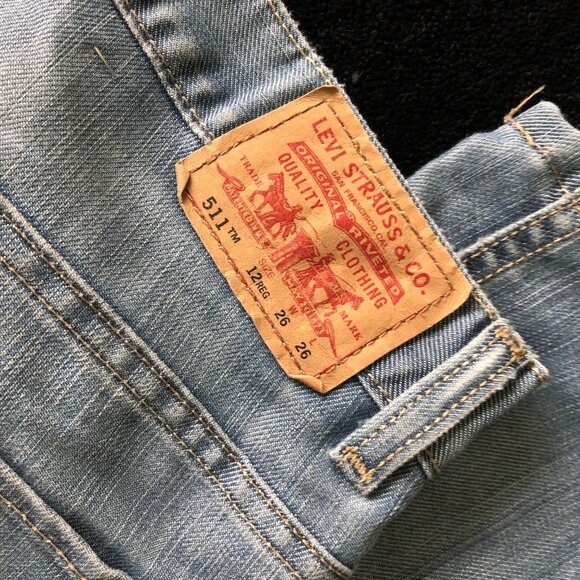 LEVI'S Skinny Ankle Jeans Size 12 - Picture 3 of 4